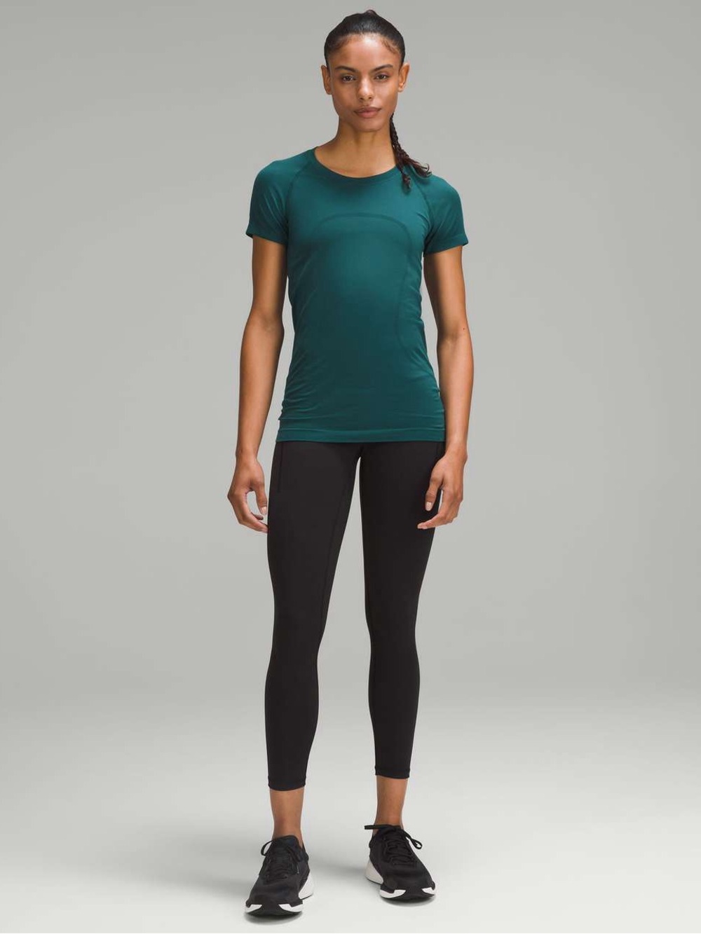 Lululemon Swiftly Tech Short-Sleeve Shirt 2.0 in Teal